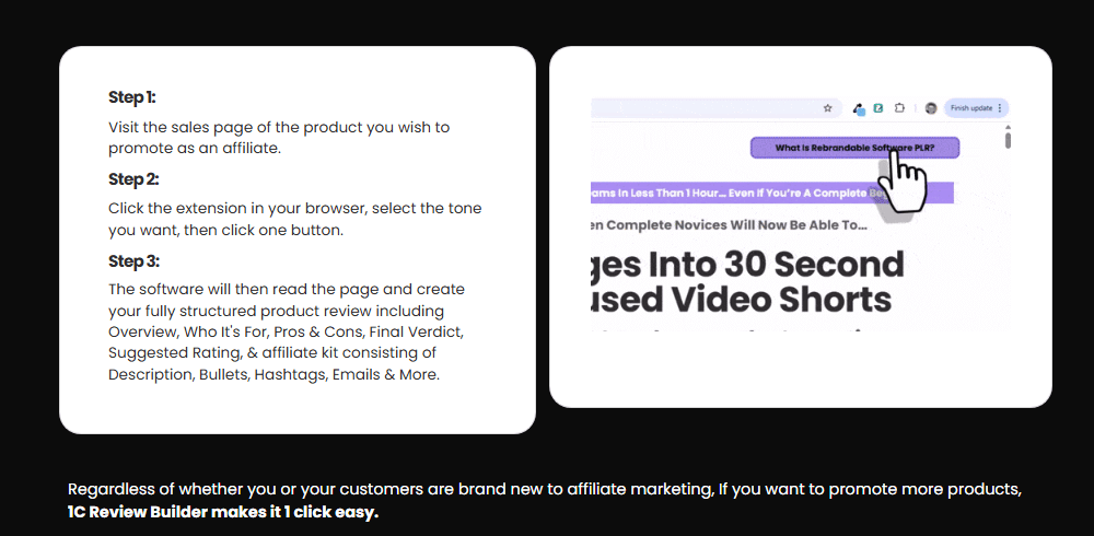 1C Review Builder Review