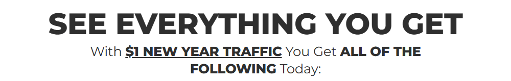 One Dollar New Year Traffic Review