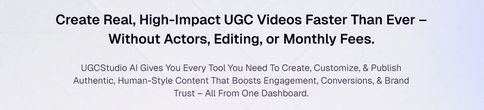 UGCStudio AI Review
