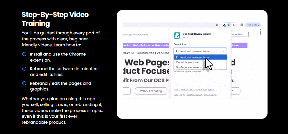 1C Review Builder Review
