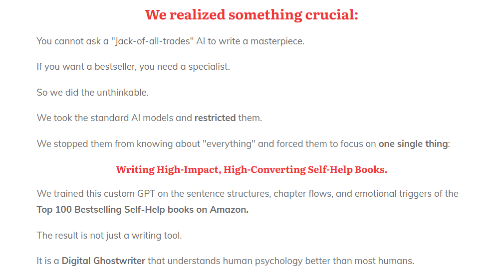 Self-Help Royalties Bot Review