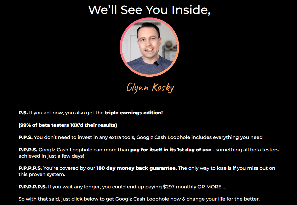 Googlz Cash Loophole Review