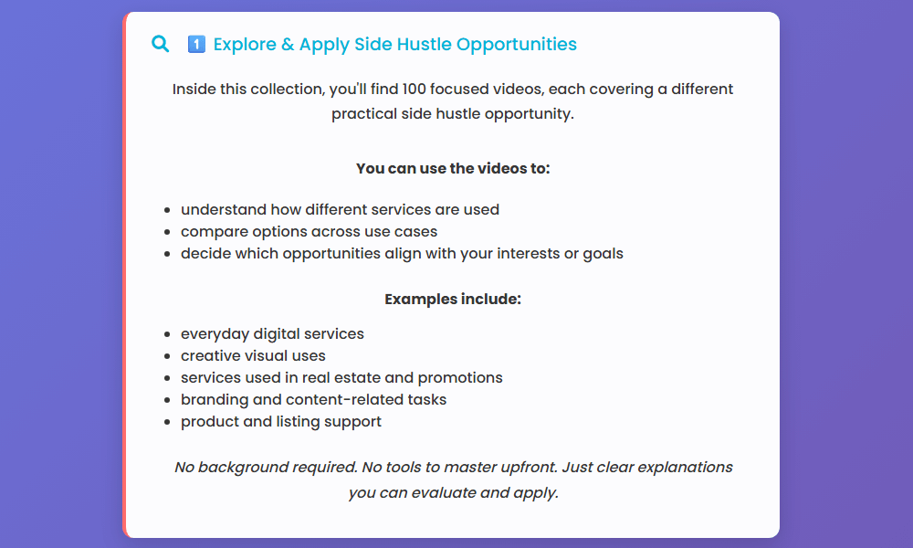 100 Side Hustle Videos with Nano Banana Review