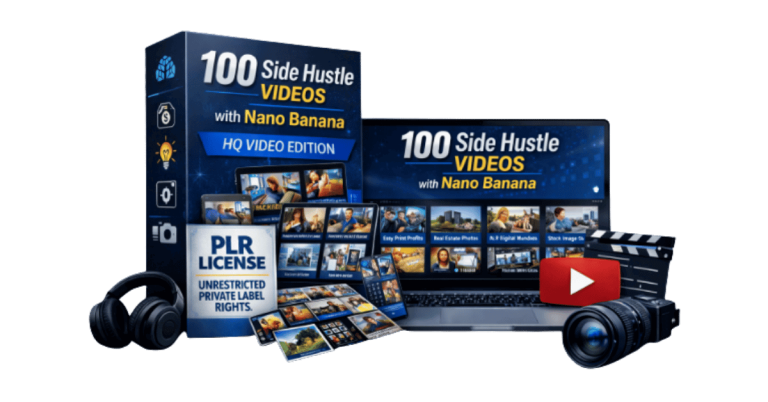 100 Side Hustle Videos with Nano Banana Review
