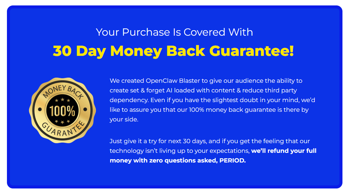 OpenClaw Blaster Review