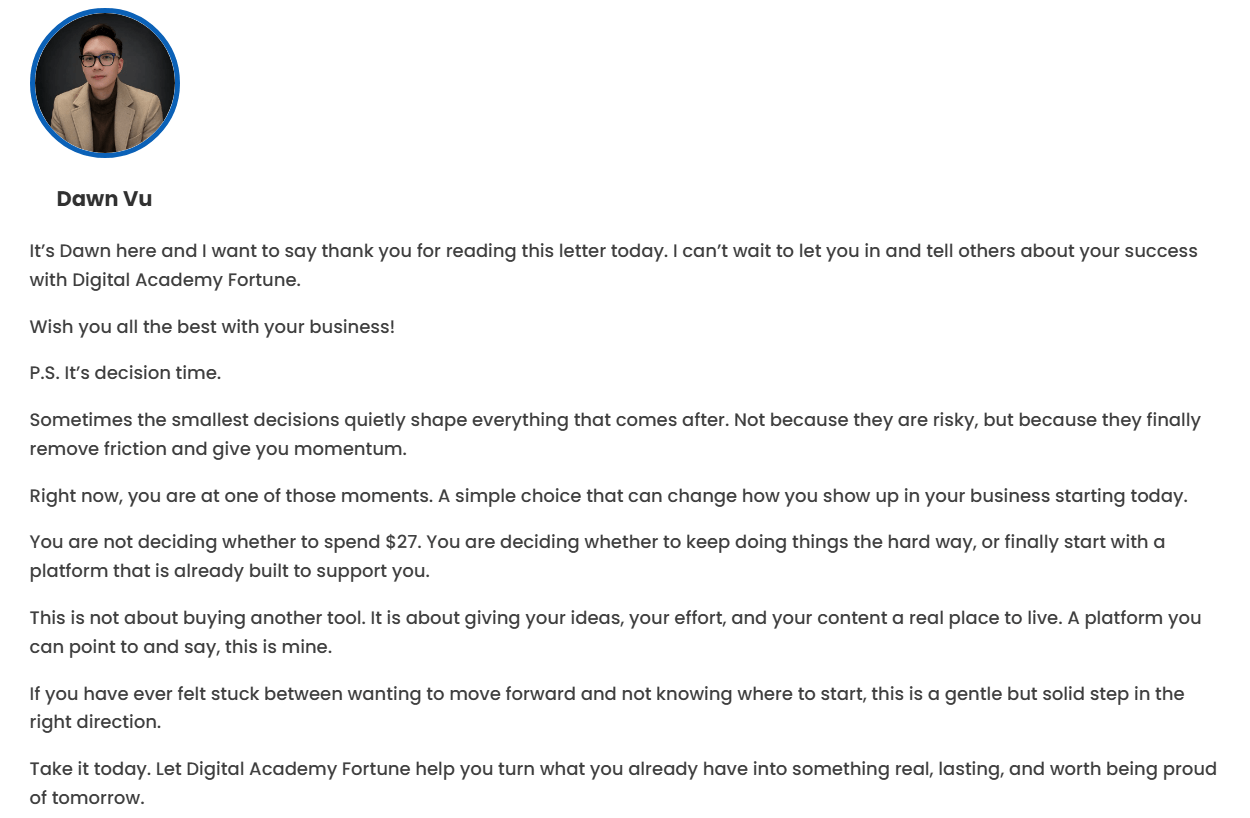 Digital Academy Fortune Review