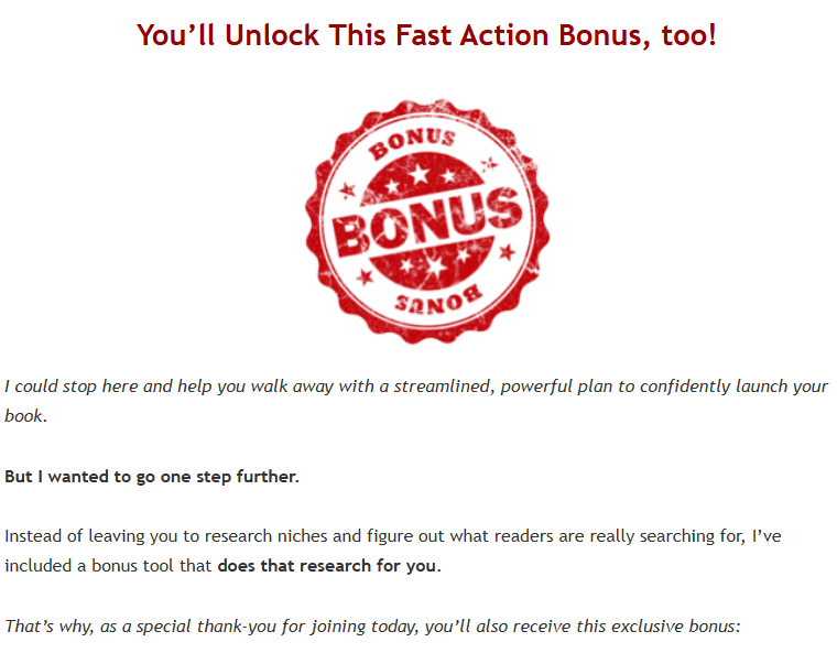 KDP Keyword Gold Rush Review