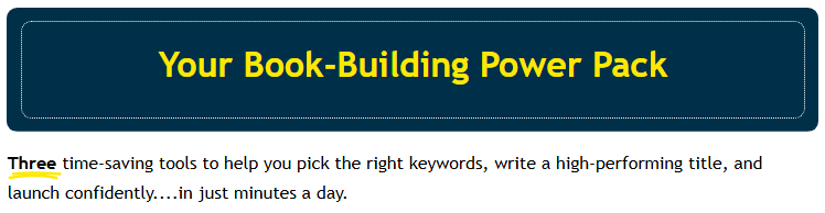 KDP Keyword Gold Rush Review