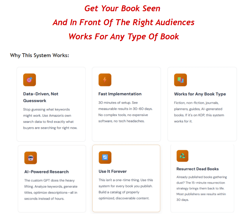 KDP Keyword Gold Rush Review