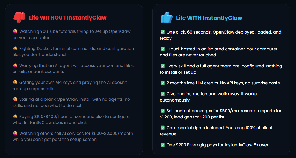InstantlyClaw Review
