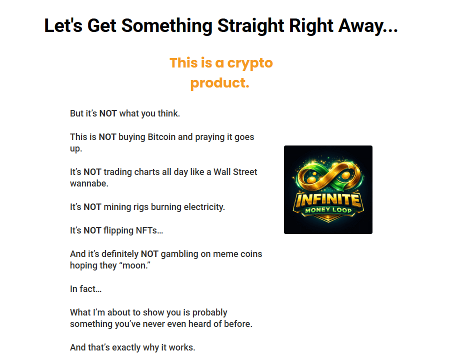 Infinite Money Loop Review