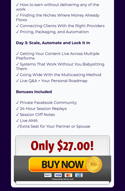 Multicasting Commissions Review