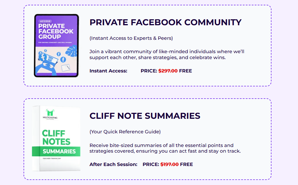 Multicasting Commissions Review