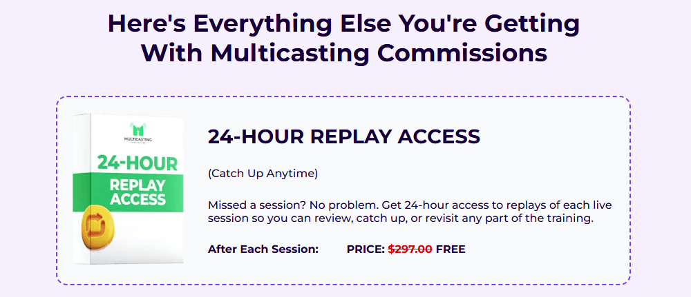 Multicasting Commissions Review