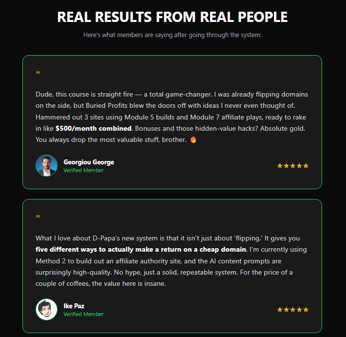 Buried Profits AI Review